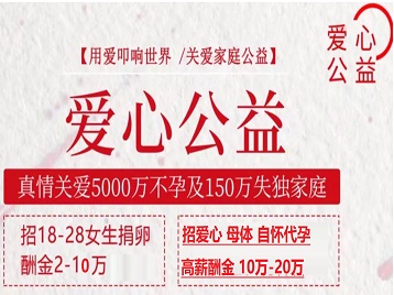 双滦捐卵助孕生子 爱心志愿者招募